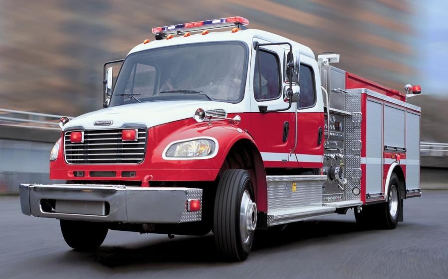 Freightliner Business Class M2 106 Crew Cab Firetruck '2002